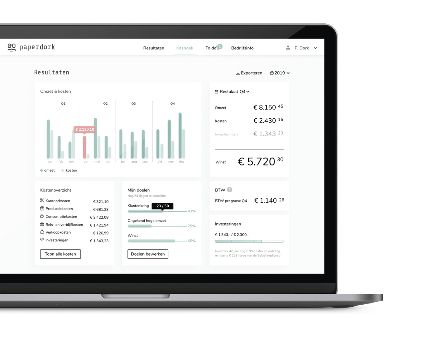 online administratie zzp