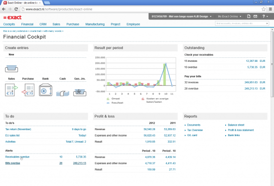 exact online boekhouder